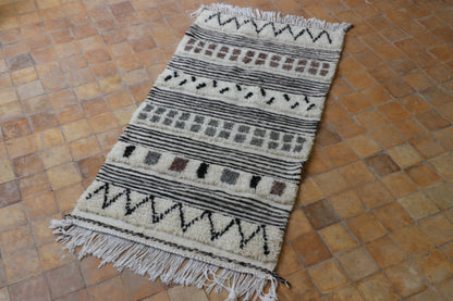 Azilal Berber Teppich 67x132 cm