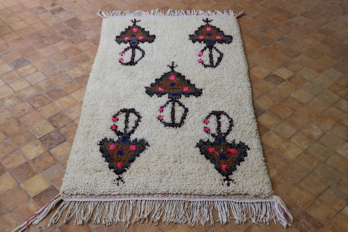 Azilal Berber Teppich 95x163 cm