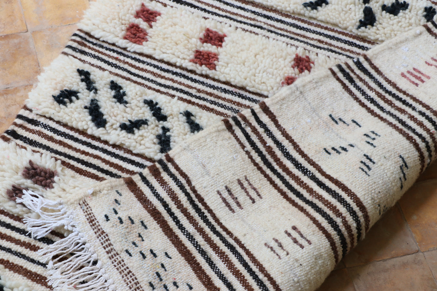 Azilal Berber Teppich 78x128 cm