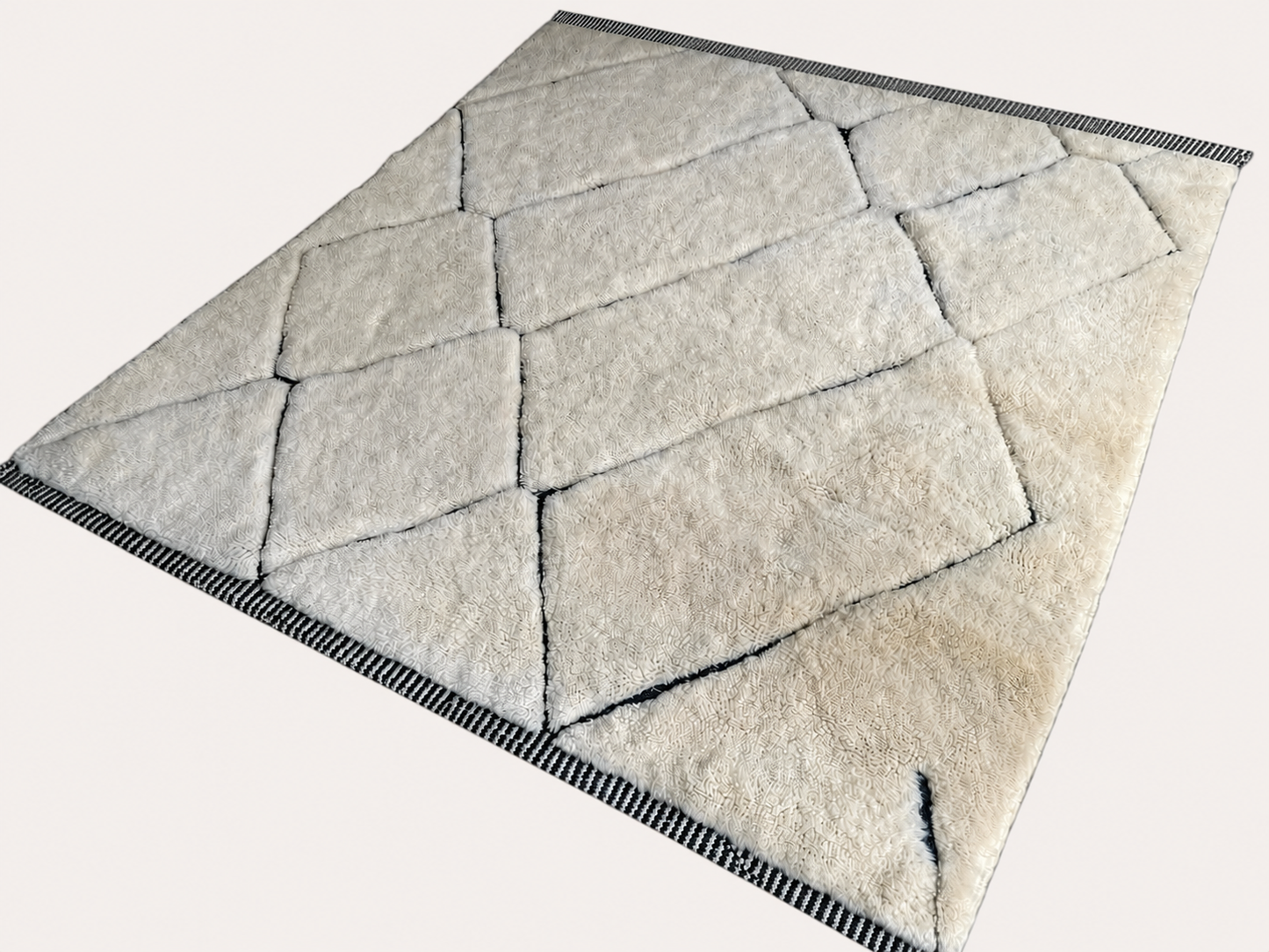 Beni Mrirt Teppich 200x220 cm Diamonds