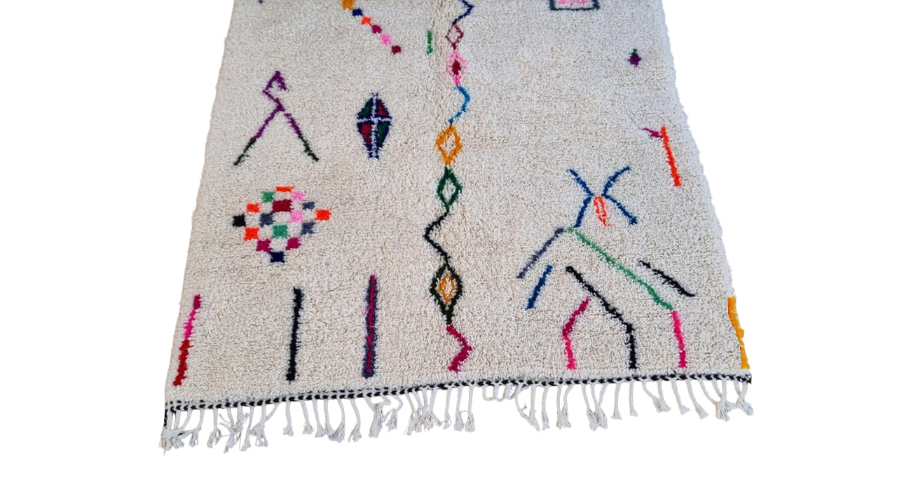 بني وراين نمط الماس أسود من 60x90 سم