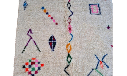 بني وراين نمط الماس أسود من 60x90 سم