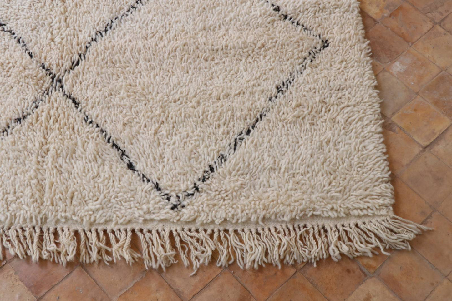 Beni Ourain Berber carpet Diamond 227x303 cm