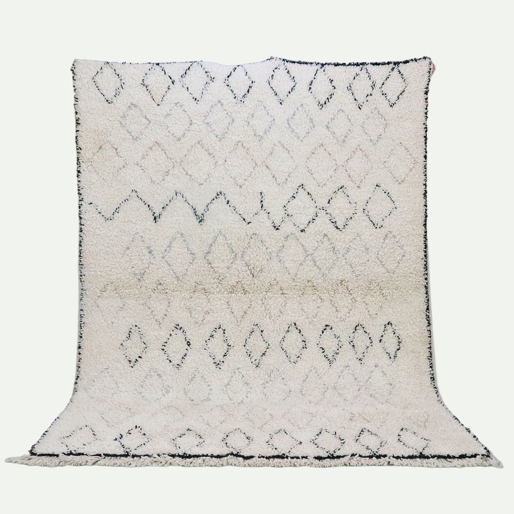 Beni Ourain Berberteppich 200x260 cm