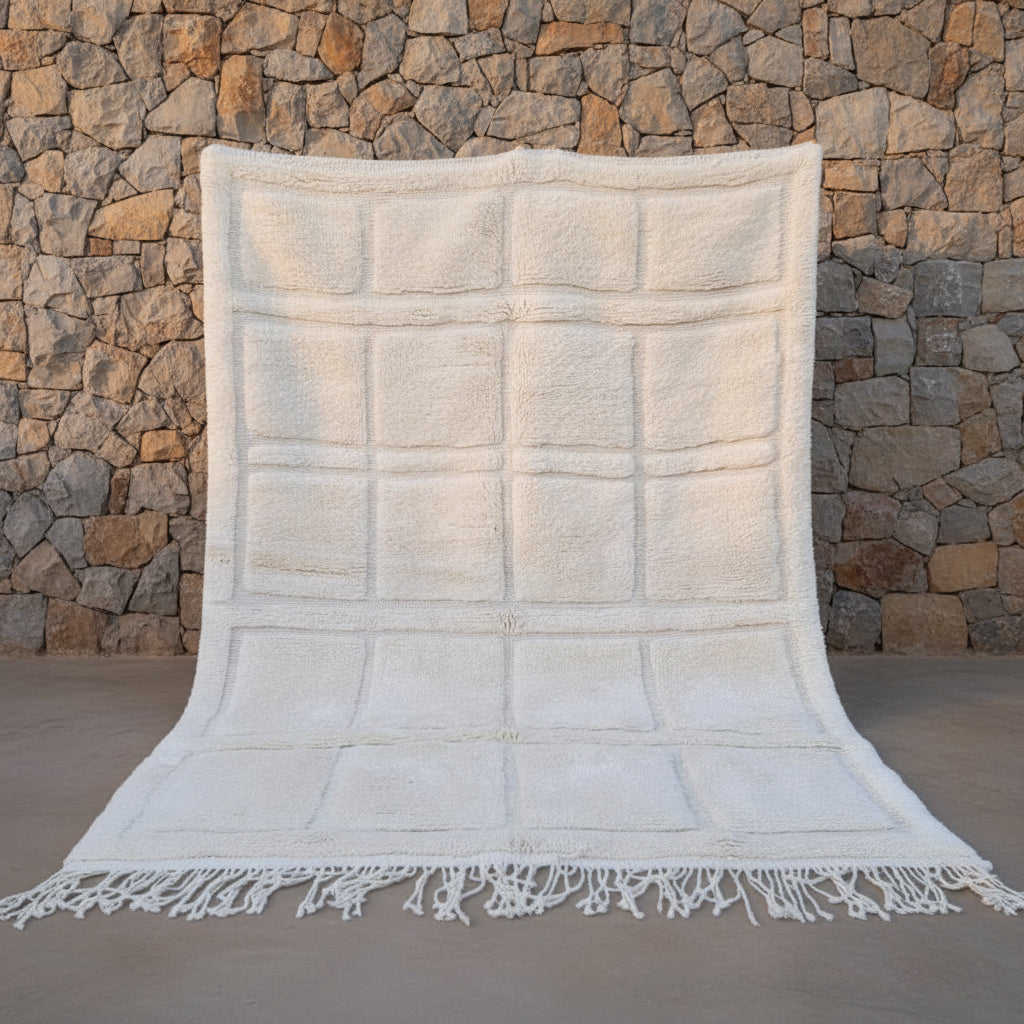 Moderner, schlichter Berberteppich-Premium Qualität aus Marokko