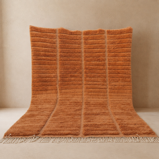 Beni Mrirt Teppich Copper-Caramell 300x400 cm