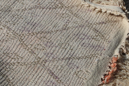 Vintage Beni Ourain Berberteppich 198x268 cm Rauten