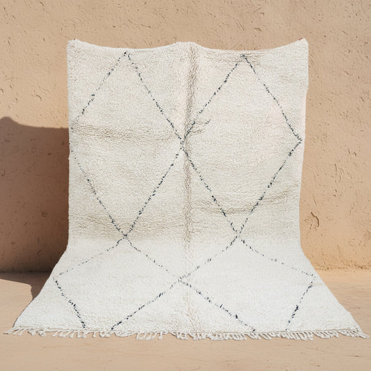 Reiner Wollteppich aus 100% Schurwolle Onlineshop Berber Teppiche Marokko