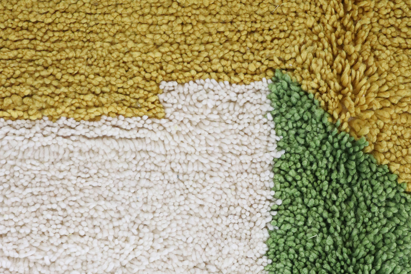 Azilal Teppich grün gelb 185x230 cm