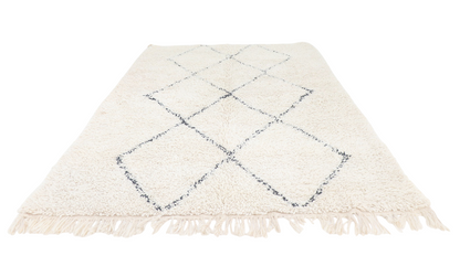 Beni Ourain Berber carpet Diamond 227x303 cm