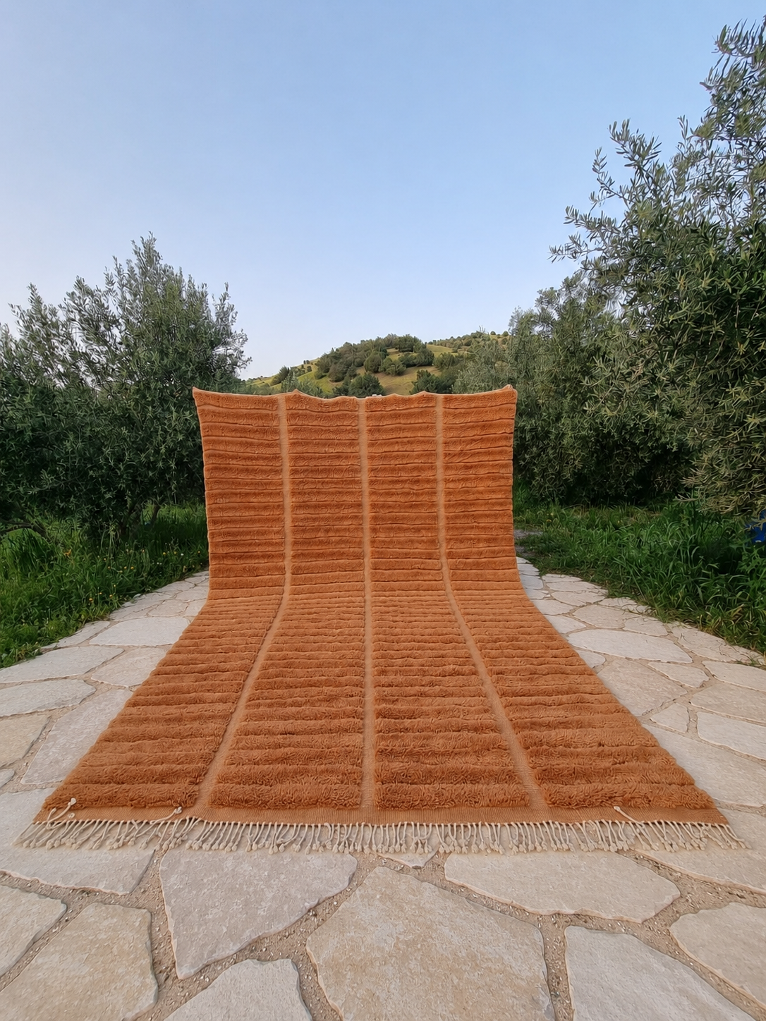 Beni Mrirt Teppich Copper-Caramell 300x400 cm