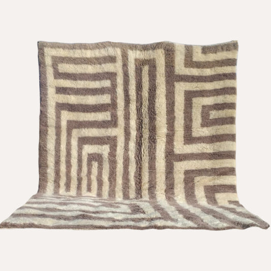 Beni Mrirt "Bold" beige natur ab 70x140 cm