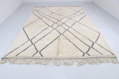 Beni Mrirt carpet double lines 208x310 cm