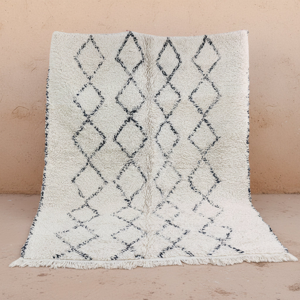 Beni Ourain Wollteppich Touda ab 70x140 cm