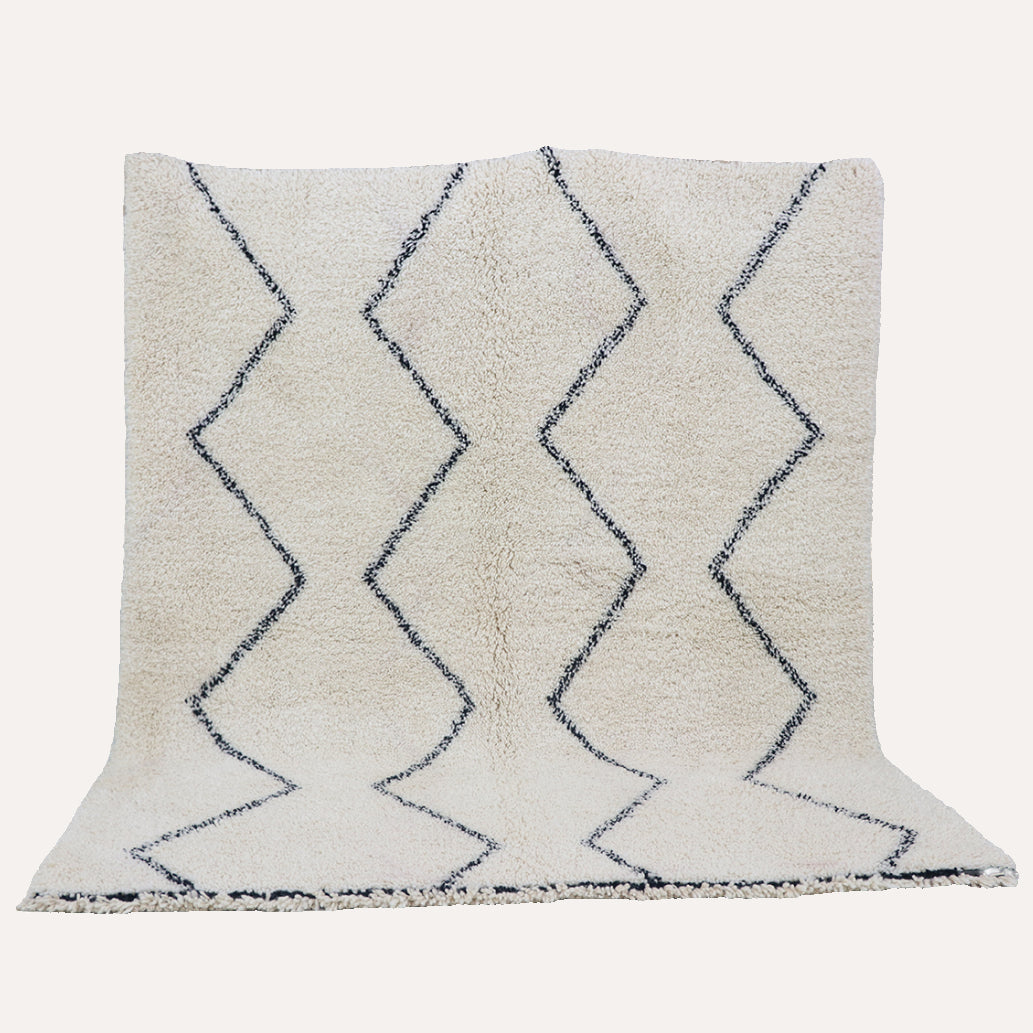 Beni Ourain Diamantmuster Wollteppich ab 60x90 cm