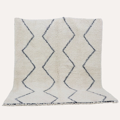 Beni Ourain Diamantmuster Wollteppich ab 60x90 cm