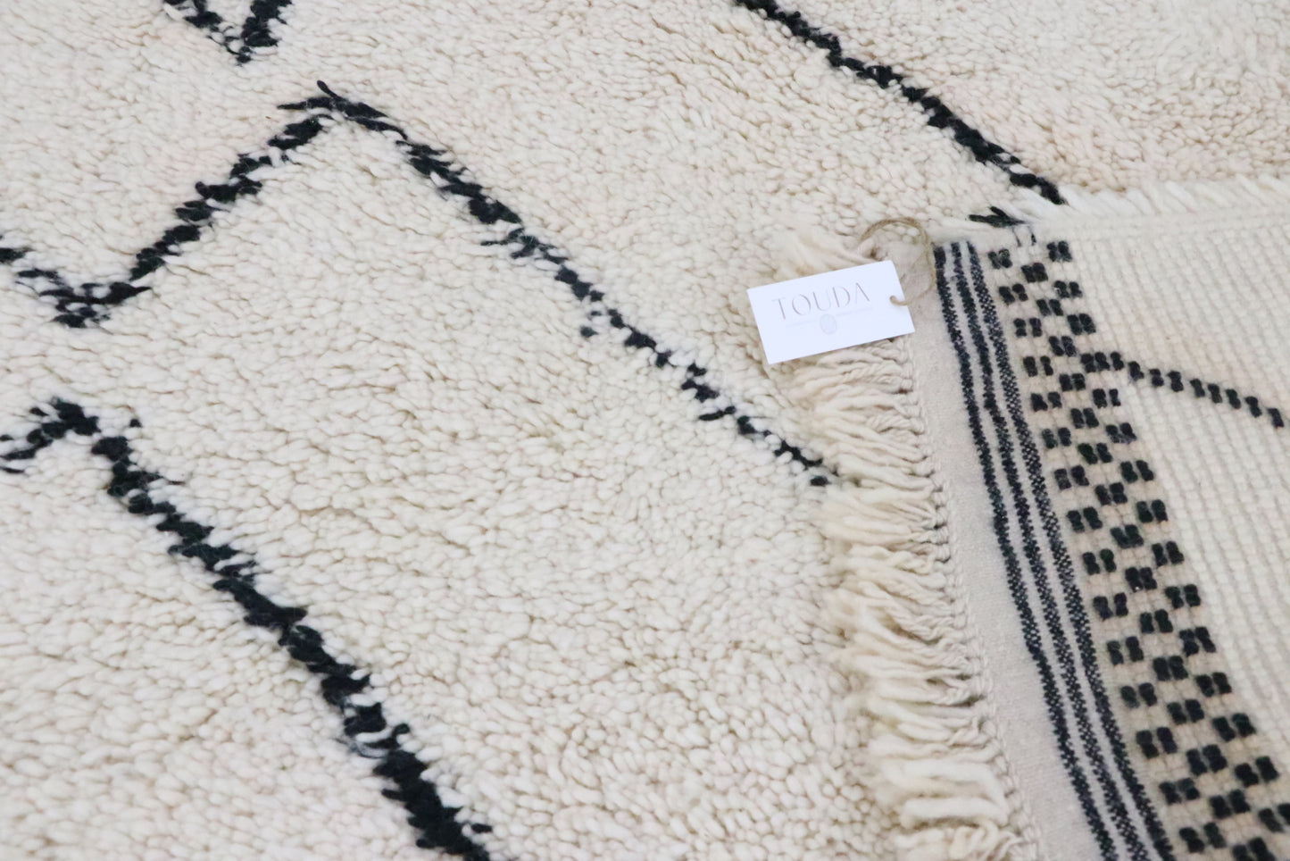 Beni Ourain Berber carpet Diamond 227x303 cm