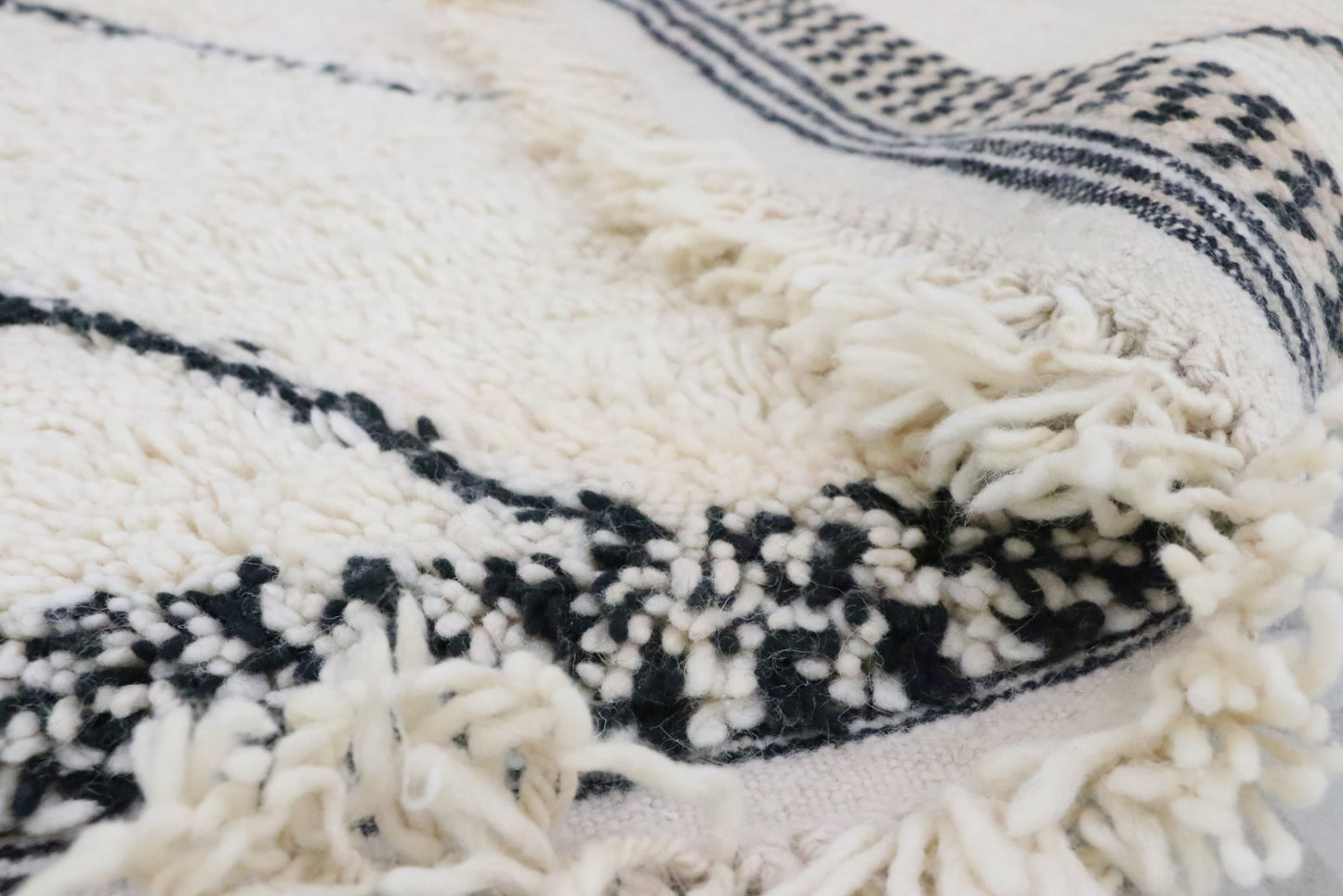 Beni Ourain Berber carpet Diamond 227x303 cm