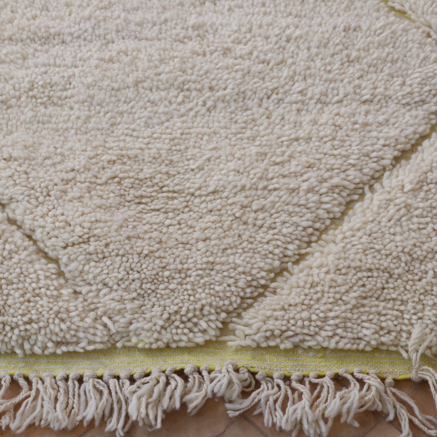 Beni Ourain Teppich Lemon 194x312 cm