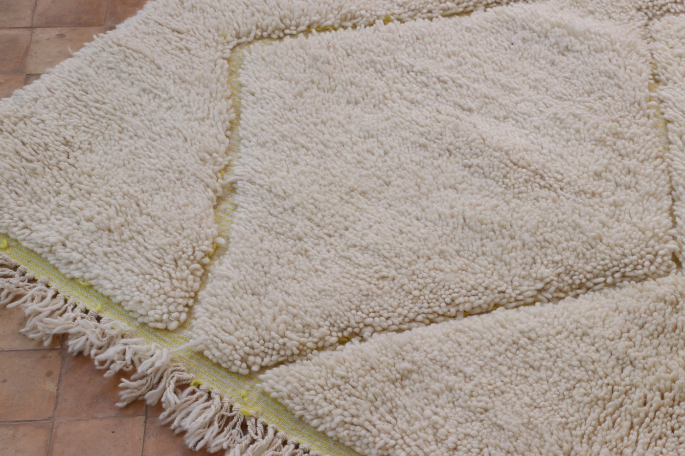 Beni Ourain Teppich Lemon 194x312 cm
