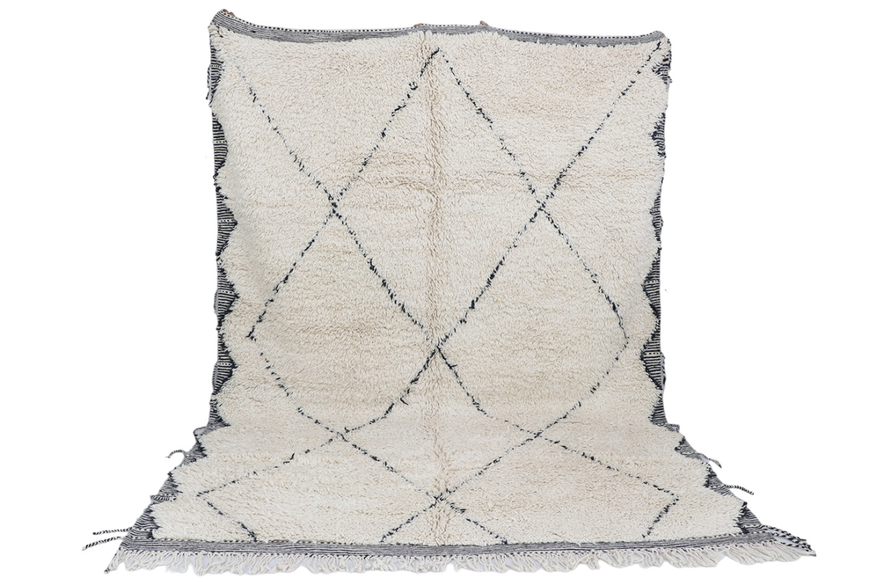 Berber carpet Beni Ourain Ithri from 60x90 cm