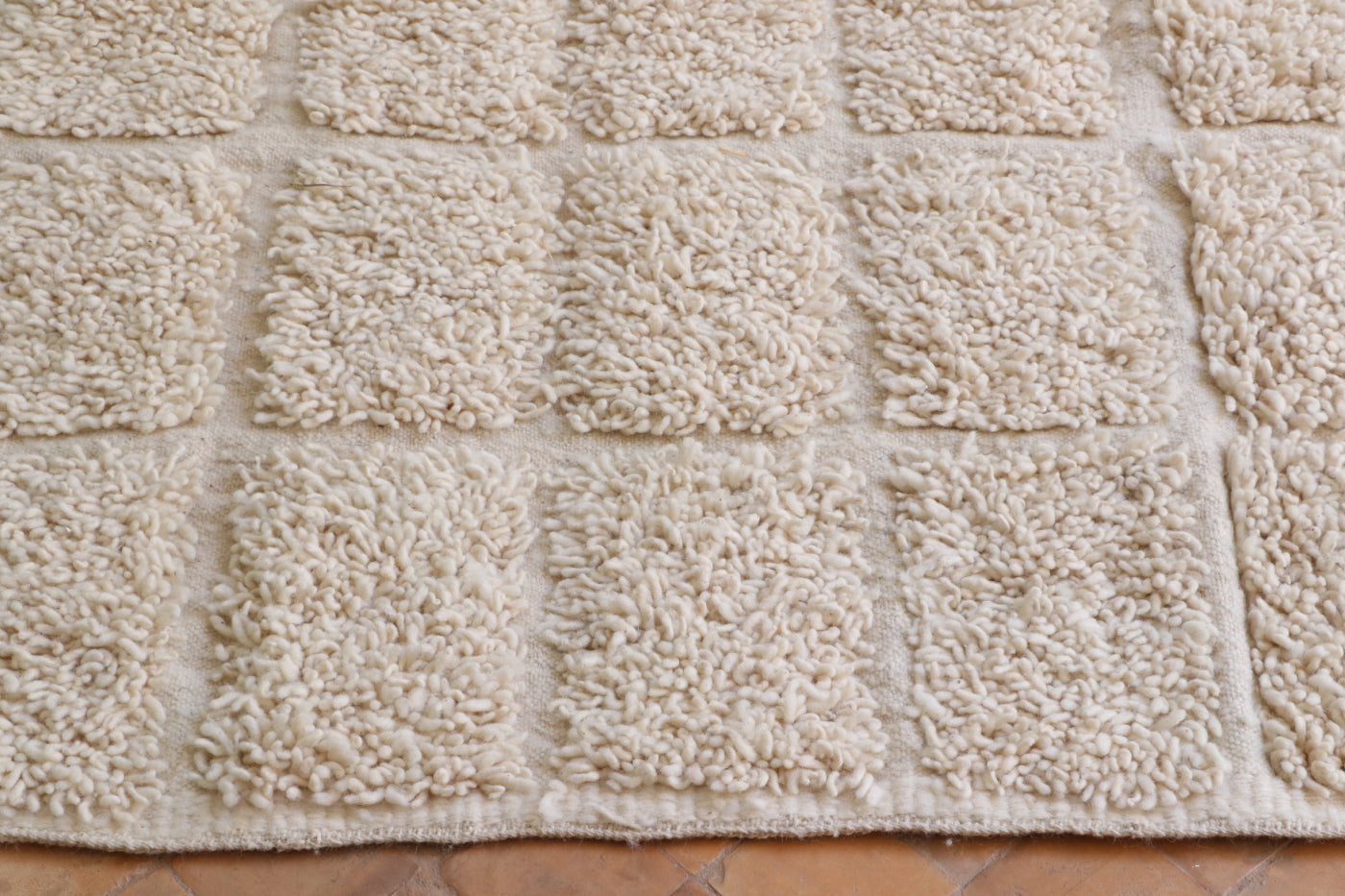 Beni Ourain Teppich 157x177 cm Squares