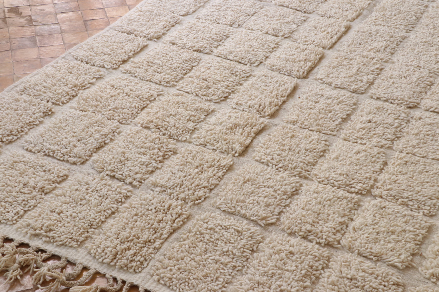 Beni Ourain Teppich 157x177 cm Squares