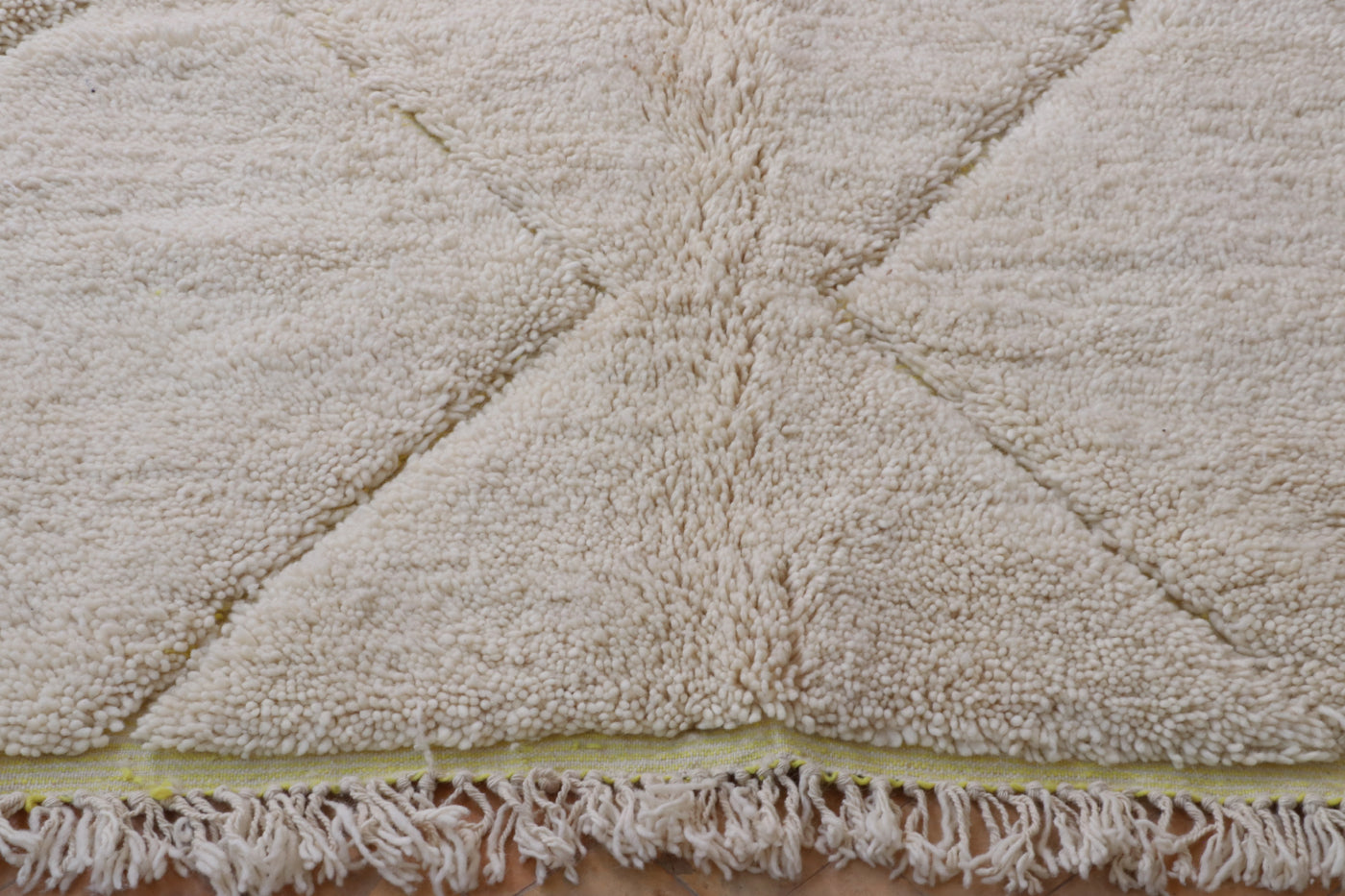 Beni Ourain Teppich Lemon 194x312 cm