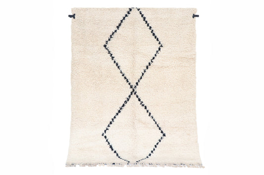 Beni Ourain Berber carpet 157x215 cm