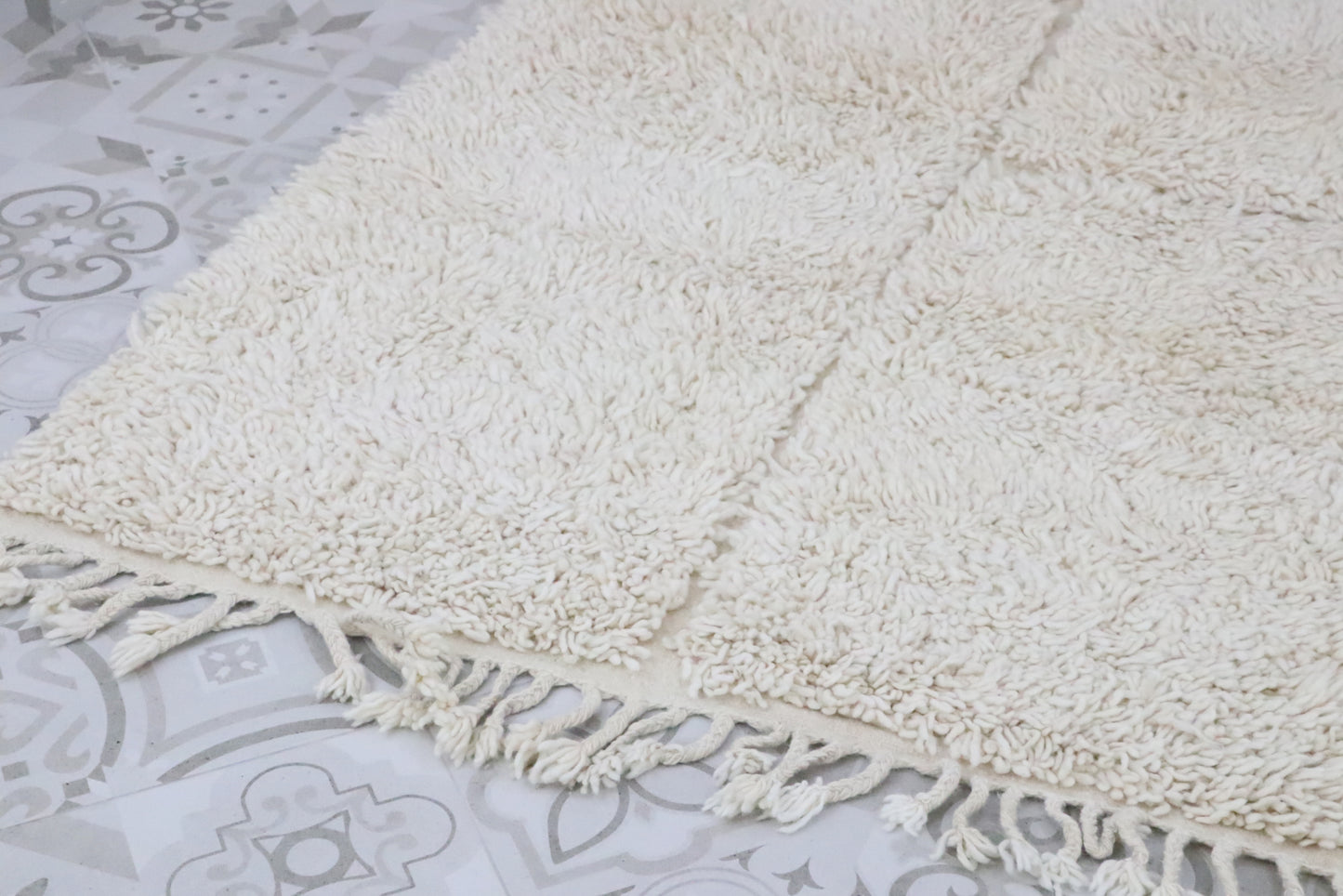 Beni Ourain Berber carpet Diamond 227x303 cm