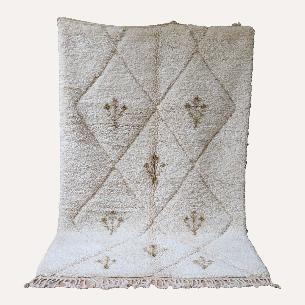 Beni Ourain original fair hergestellt aus Marokko Naturfarben Schurwolle