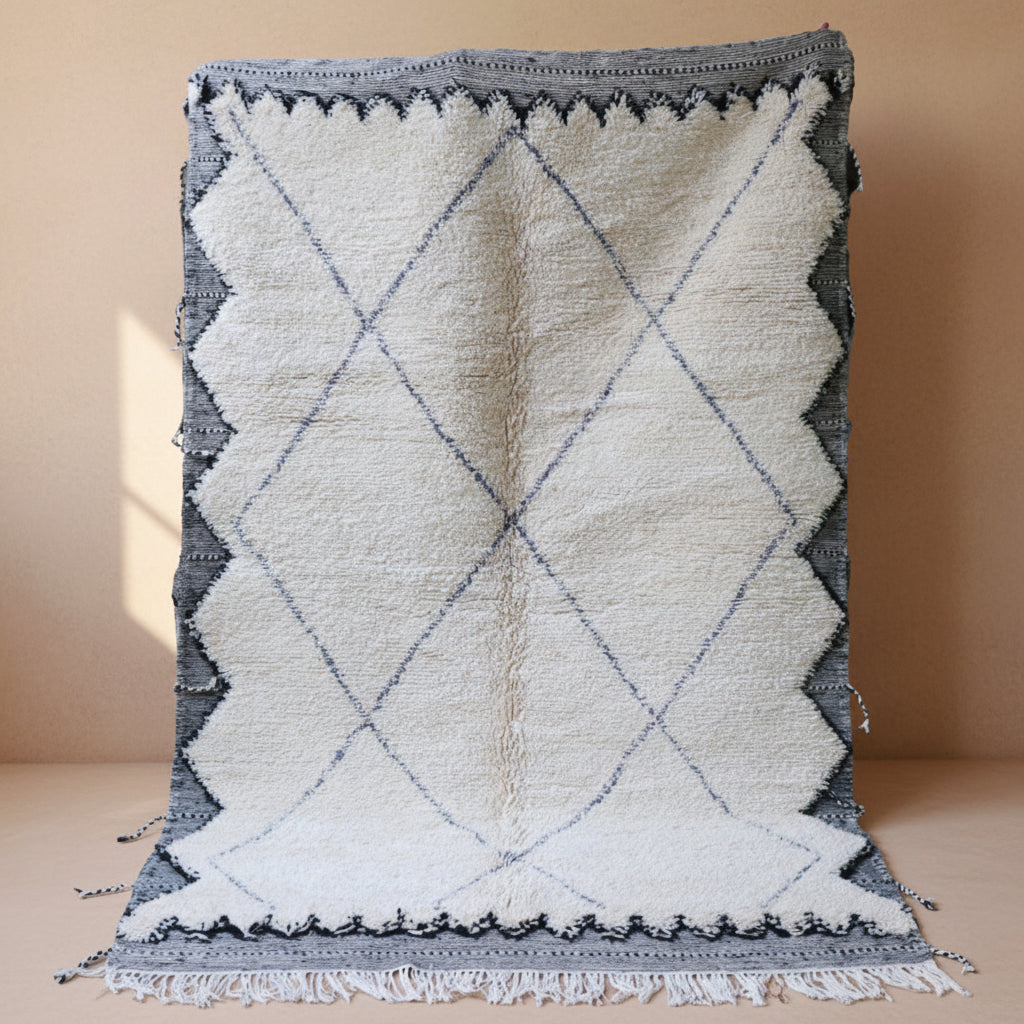 Berberteppich Beni Ourain Blue ab 70x140 cm