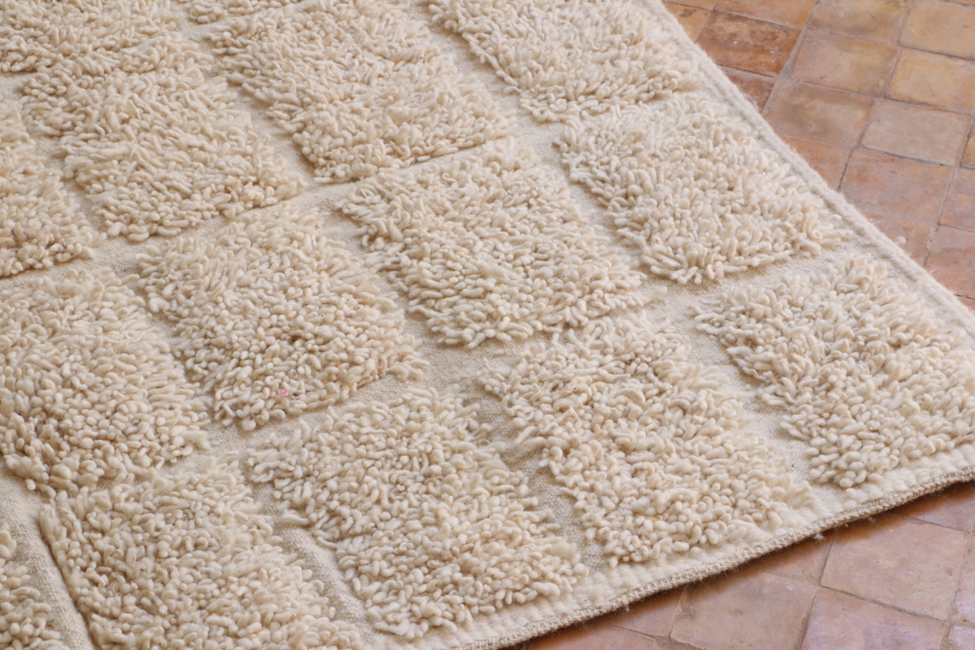 Beni Ourain Teppich 157x177 cm Squares