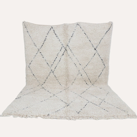 Berberteppich Beni Ourain Wollteppich Mimuna  ab 60x90 cm