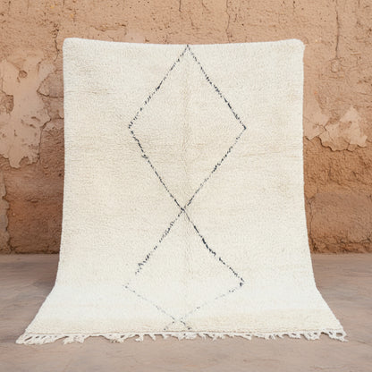 Beni Ourain Wollteppich Tuẓẓumt ab 70x140 cm