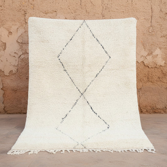 Beni Ourain Wollteppich Tuẓẓumt ab 70x140 cm