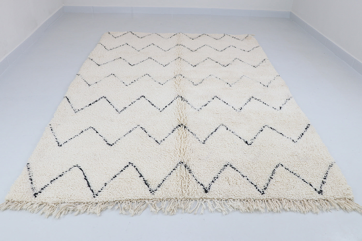Beni Ourain Zickzack-Muster 190x260 cm