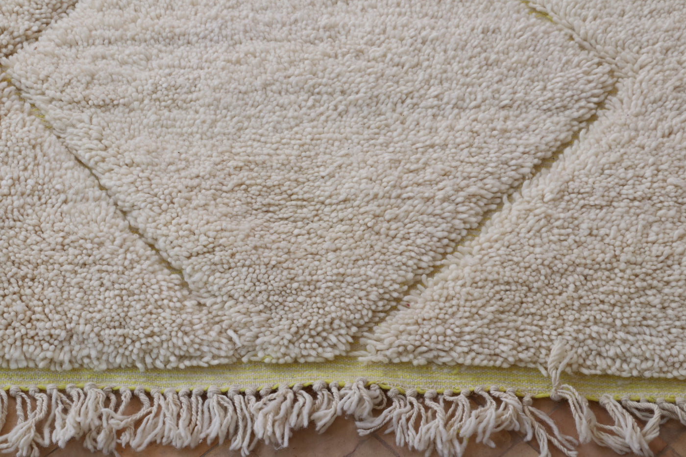 Beni Ourain Teppich Lemon 194x312 cm