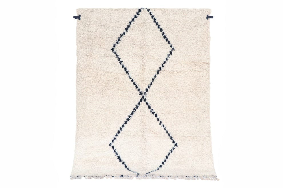 Beni Ourain Berber carpet 62x85 in