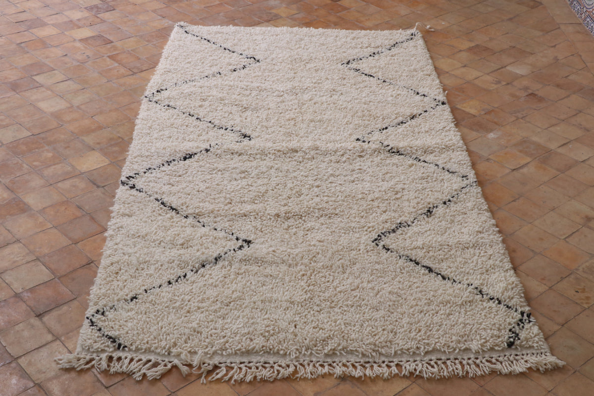 Beni Ourain Berber carpet Diamond 227x303 cm