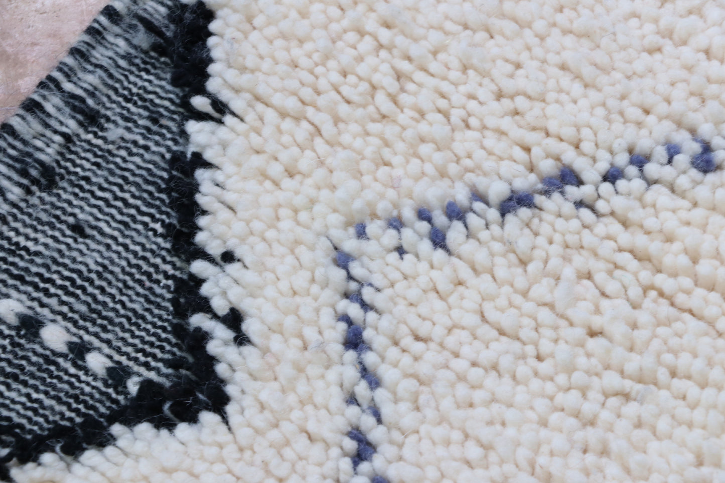 Berberteppich Beni Ourain Blue ab 70x140 cm