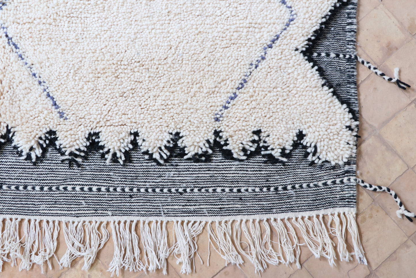 Berberteppich Beni Ourain Blue ab 70x140 cm
