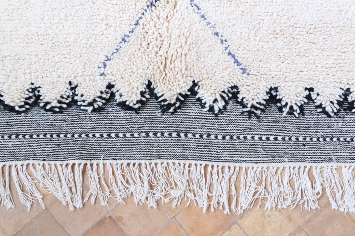 Berberteppich Beni Ourain Blue ab 70x140 cm
