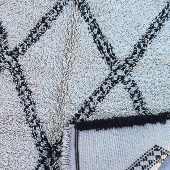 Original Beni Ourain Teppich Marokkanischer Teppich Marokko