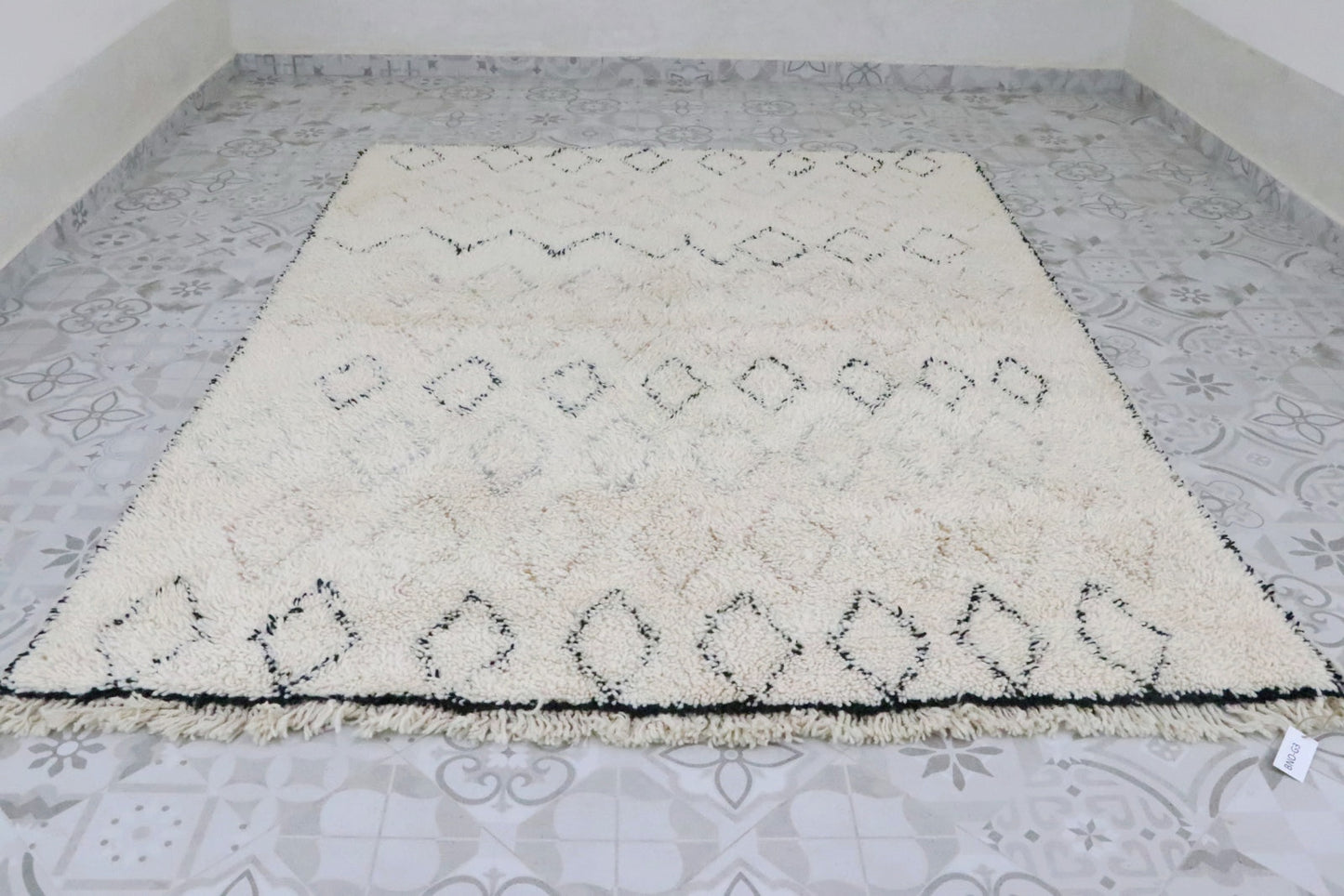 Beni Ourain Berberteppich 200x260 cm