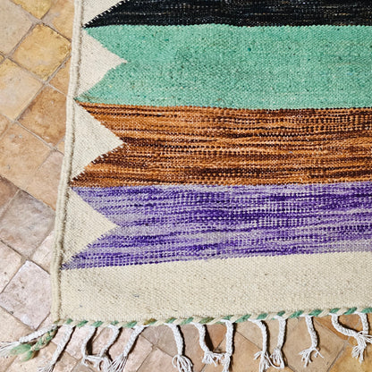 Kelim Läufer Marokko 87x295 cm