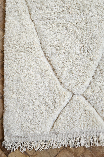 Beni Mrirt Teppich  175x252 cm uni Diamonds