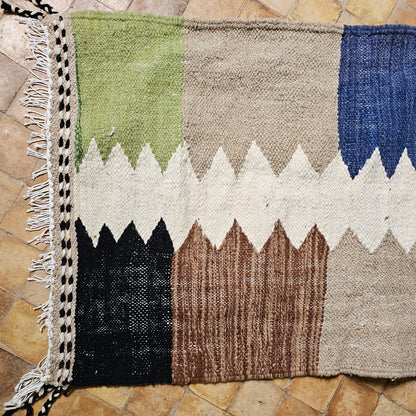 Kelim Läufer Marokko 82x320 cm
