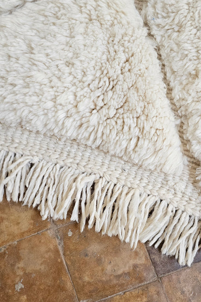 Beni Mrirt Teppich  175x252 cm uni Diamonds