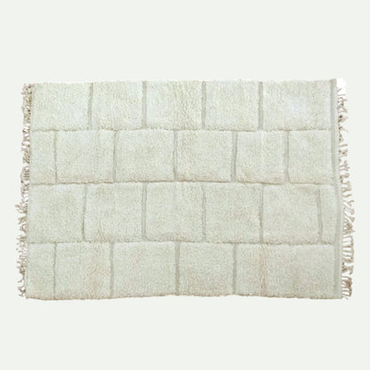 Beni Ourain Teppich 172x223 cm Squares